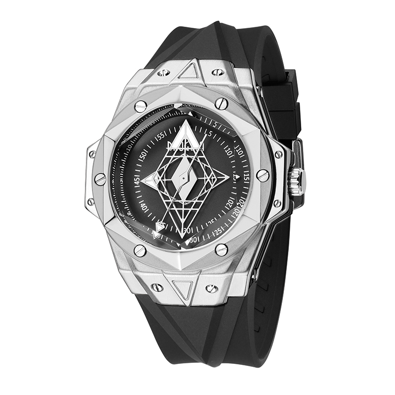 Baogela New Luxury Top Brand Quartz Watches Men Rubber Strap Military Sports Wristwatch Man Waterproof Watch Relogios Masculino 22601